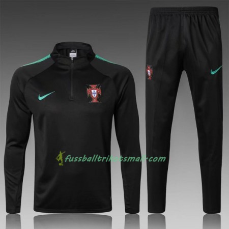 Portugal Sweatshirts Anzüge 2018 Schwarz